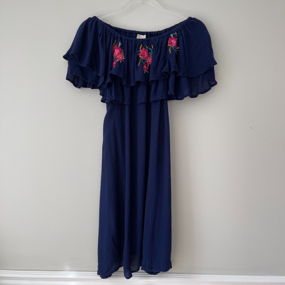 Japna Off Shoulder Dress Sz S‎